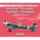 Hawker Tornado, Typhoon, Tempest y Sea Fury