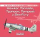 Hawker Tornado, Typhoon, Tempest y Sea Fury 4/3