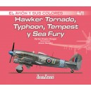 Hawker Tornado, Typhoon, Tempest y Sea Fury