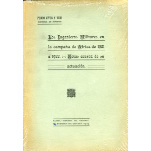 Los Ingenieros Militares en la campaña de Africa de 1921 a 1922