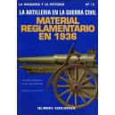 Material reglamentario en 1936